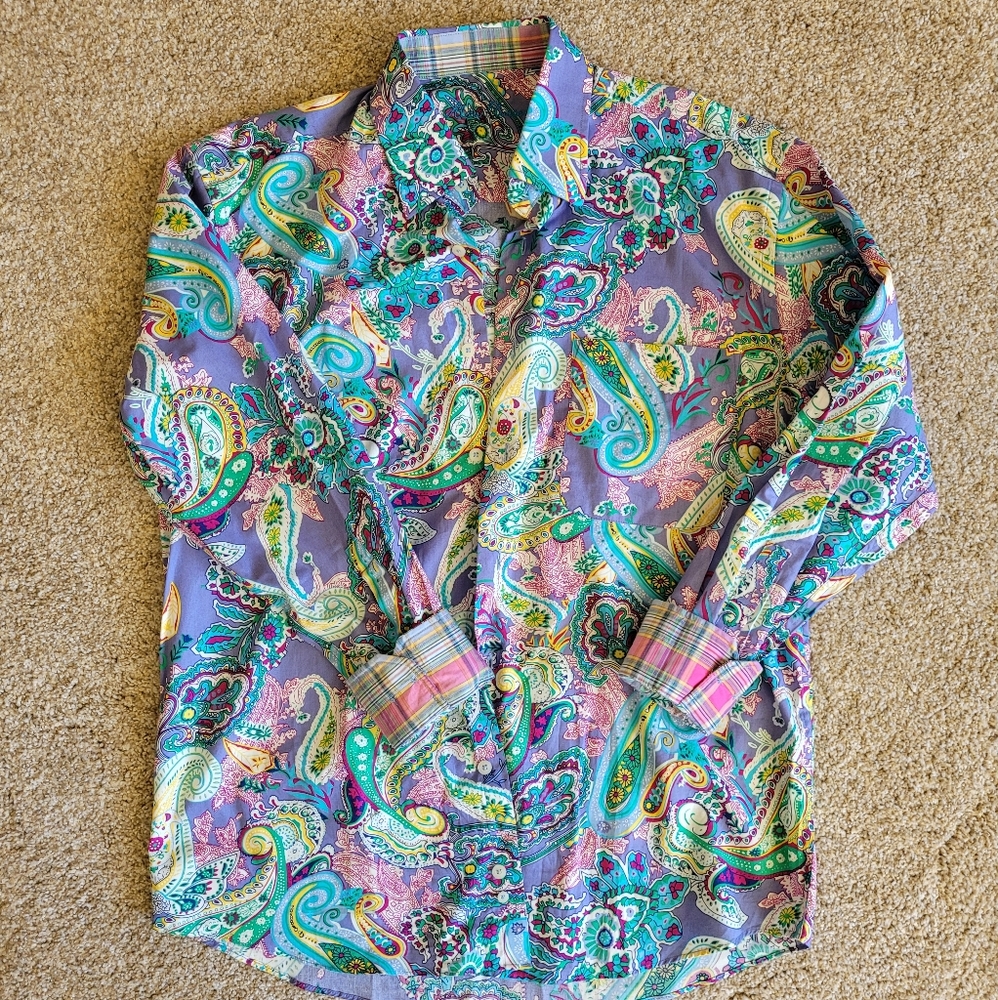 Men's Paisley Pastel Shirt